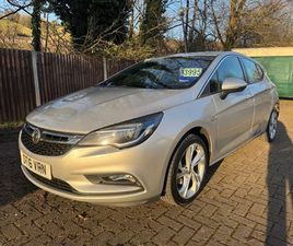 VAUXHALL ASTRA 1.0I TURBO ECOFLEX SRI NAV HATCHBACK 5DR PETROL MANUAL EURO 6 (START/STOP) (105 PS)