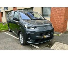 28 990 HT / FIAT SCUDO FOURGON XL 2.0 BLUEHDI 180 CV EAT-8 BOITE AUTOMATIQUE PACK PREMIUM CONNECT GRIS TITANE NEUF / TVA RECUPERABLE