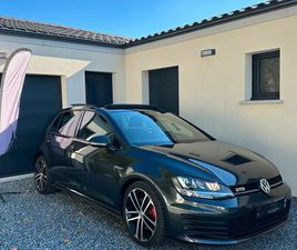 VOLKSWAGEN GOLF GTD GOLF 7 GTD 2.0 TDI 184 CV / TOIT OUVRANT / DCC / APPLE CARPLAY / CAMERA DE RECUL / SPORT & SOUND / 1ER MAIN / ENTRETIEN FULL VOLKSWAGEN / CARTE GRISE MOITIER PR