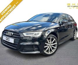 AUDI A3 SPORTBACK 2.0 TDI BLACK EDITION SPORTBACK 5DR DIESEL S TRONIC EURO 6 (START/STOP) (150 PS)