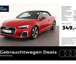 CABRIOLET 45 TFSI QU S LINE AHK/HUD/NAV/19''