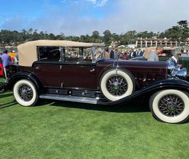 CADILLAC V-16 ALL WEATHER PHAETON CONVERTIBLE. TOPP RENOVERAD