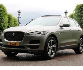 JAGUAR F-PACE BENZINE SUV 2.0 PORTFOLIO AWD 30T | 300PK | NL-AUTO! | PANODAK | LEDER | STOELVERWARMING | CAMERA | EL. ACHTERKLEP | STUURVERWARMING | LIJNDETECTI