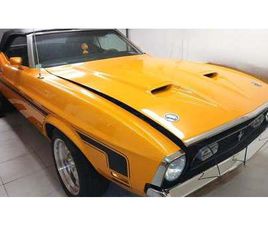 FORD MUSTANG 1971 FORD MUSTANG JAUNE AUTOMATIQUE, 3 VITESSES CONDUITE...