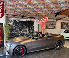 MERCEDES CLASSE E CABRIOLET E 53 AMG MERCEDES CLASSE E 53 AMG CABRIOLET 4-MATIC+ * ULTRA FULL OPTIONS * GARANTIE