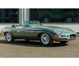 1967 JAGUAR E-TYPE VERT MANUEL CONDUITE À GAUCHE IN ALLEM...