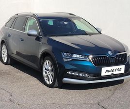 ŠKODA SUPERB 2.0TSI 4X4, ČR, SCOUT, AT
