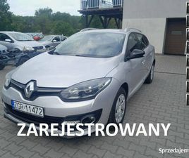 RENAULT MEGANE ESTATE RENAULT MEGANE 1.5DCI LIMITED KLIMATRONIK PDC NAVI TEMPOMAT STAN BDB III (… GRYFINO - SPRZEDAJEMY.PL