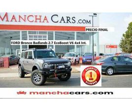 FORD BRONCO FORD BRONCO 2.7 ECOBOOST V6 BADLANDS 335 AUTO.