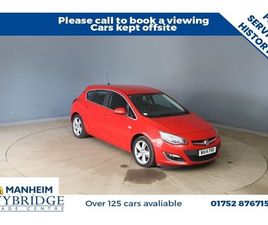 VAUXHALL ASTRA 1.6 16V SRI HATCHBACK 5DR PETROL MANUAL EURO 5 (115 PS)
