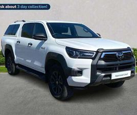 TOYOTA HILUX DOUBLE CABINE INVINCIBLE X D/CAB PICK UP 2.8 D 4D AUTO