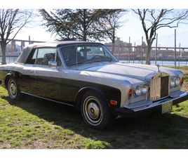 ROLLS ROYCE CORNICHE CABRIOLET 1981 ROLLS-ROYCE CORNICHE