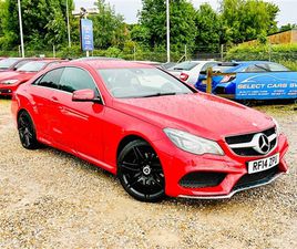 MERCEDES CLASSE E COUPE E 350 3.0 E350D V6 BLUETEC AMG SPORT COUPE 2DR DIESEL G TRONIC+ EURO 6 (START/STOP) (252 PS)