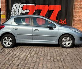 PEUGEOT 207 1.4 VTI SPORT HATCHBACK 5DR PETROL MANUAL EURO 4 (95 PS)