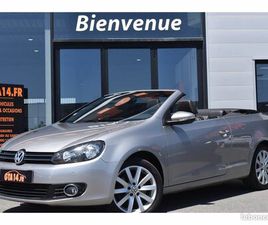 VOLKSWAGEN GOLF CABRIOLET VOLKSWAGEN GOLF CABRIOLET 2.0 TDI 140 FAP BLUEMOTION TECHNOLOGY CARAT