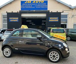 A SAISIR FIAT 500 1.2 ESSENCE 124.800KMS CLIM TOIT PANO GARANTIE 1AN POSSIBILITE 3 ANS