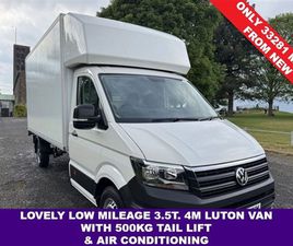 2.0TDI CR35 3.5T. STARTLINE LUTON DIESEL MANUAL LWB EU 6 140 PS