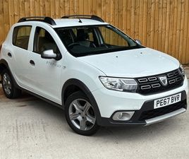 DACIA SANDERO STEPWAY 0.9 TCE LAUREATE HATCHBACK 5DR PETROL MANUAL EURO 6 (START/STOP) (90 PS)