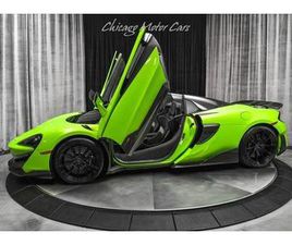 USED 2020 MCLAREN 600LT MSO NAPIER GREEN! CLUBSPORT PACK! SENNA SEATS! TONS OF CARBON FIBER!
