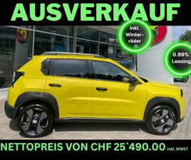 GRANDE PANDA ELEKTRO LA PRIMA / CH-FAHRZEUG MIT 0.99% LEASING UND INKL. WINTERRÄDER