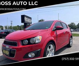 CHEVROLET SONIC USED 2015 CHEVROLET SONIC LTZ
