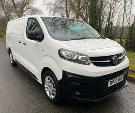 2021 VAUXHALL VIVARO 2900 1.5D 100PS DYNAMIC H1 VAN PANEL VAN DIESEL MANUAL