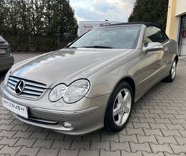 MERCEDES-BENZ KLASA CLK W209/A209 I WLAŚCICIEL BEZWYPADKOWY ST BDB NISKI PRZEBIEG