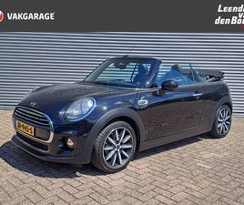MINI CABRIO COOPER MINI COOPER MINI CABRIO 1.5 PEPPER BUSINESS NAVIGATIE GROOT SCHERM | STOELVERWARMING | CRUISE | PARKEERSENSOREN