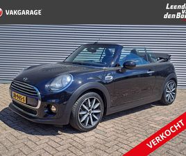 MINI CABRIO - 1.5 COOPER PEPPER BUSINESS NAVIGATIE GROOT SCHERM | STOELVERWARMING | CRUISE | PARKEERSENS