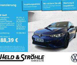 GOLF R PERFORMANCE 2.0TSI 20-YEARS AKRA H/K PANO