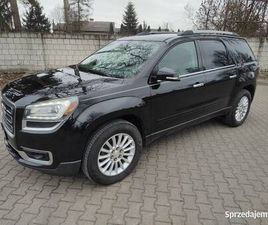 GMC ACADIA GMC ACADIA SUV 4X4 AUTOMAT 7 OSÓB HAK BOGATE WYPOSAŻENIE GRĘZÓW - SPRZEDAJEMY.PL