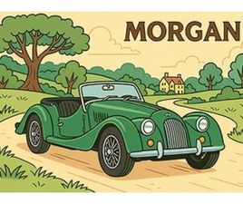 MORGAN 3 WHEELER WHEELER 2.0 V TWIN PÅ 54 MIL