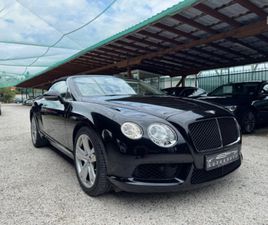 BENTLEY CONTINENTAL GTC BENTLEY CONTINENTAL GT GTC 4, 0 BI TURBO V8 4WD НОВ ВНОС ШВЕЙЦАРИЯ УНИКАТ