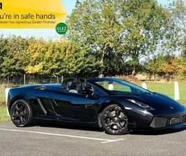 LAMBORGHINI GALLARDO 5.0 V10 SPYDER 2DR PETROL EGEAR 4WD EURO 4 (520 PS)