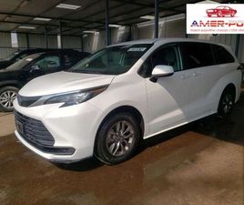 TOYOTA SIENNA TOYOTA SIENNA 2023, 2.5L, LE, PORYSOWANY LAKIER 2.5 BENZYNA 189KM