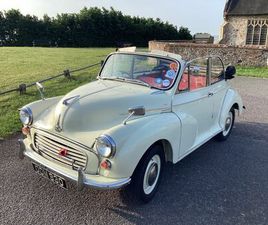 MORRIS 1000 .FACTORY CONVERTIBLE 1957 NOT A CONVERTED SALOON