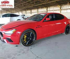 MASERATI GHIBLI MC EDITION 2022 3.0L 3.0 BENZYNA 424KM