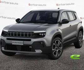 AVENGER 1.2 TURBO 110 CV MHEV SUMMIT+TETTO+PELLE+INFOTAINM