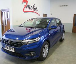 DACIA SANDERO DACIA SANDERO 1.0TCE, AUT.KLIMA,KAMERA,TAŽNÉ
