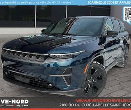 JEEP WAGONEER LAUNCH EDITION ÉLECTRIQUE/TOIT PANO/SIÈGES VE