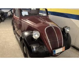1938 FIAT 500 A TOPOLINO, BERLINA, WELL PRESERVED, CERTIFIED A VENDRE