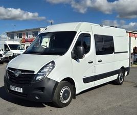 VAUXHALL MOVANO SINGLE BED CAMPERVAN CONVERSION - 2.3 CDTI 3500 BITURBO EDITION PANEL VAN 5DR DIESEL MANUAL FWD L2 H
