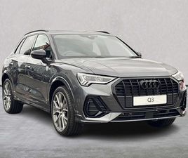 AUDI Q3 35 TFSI BLACK EDITION 5DR S TRONIC [TECH PACK]