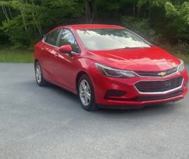 CHEVROLET CRUZE 2018 CHEVROLET CRUZE LT
