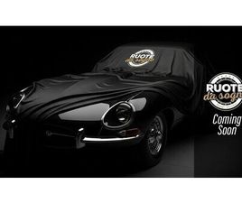 JAGUAR E-TYPE 1971 JAGUAR E-TYPE NERO MANUEL CONDUITE À GAUCHE IN ITALI...
