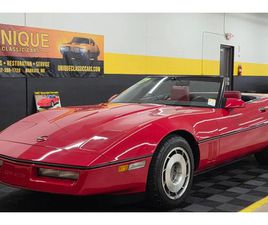 1987 CHEVROLET CORVETTE CONVERTIBLE