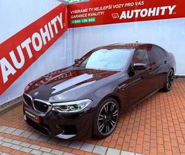 BMW M5 M5 XDRIVE, ČR, 1.MAJ, SERVISKA SEDAN - SEDAN BENZIN