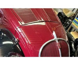 1937 SIMCA 5 ROUGE MANUEL, 3 VITESSES CONDUITE À GAUCHE I...