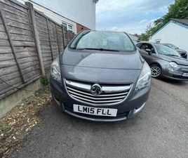 2015 VAUXHALL MERIVA 1.4I 16V TECH LINE 5DR MPV PETROL MANUAL