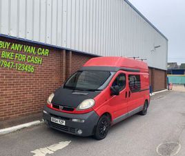 2004 VAUXHALL VIVARO 1.9TD 2900 LWB 1.9CDTI (100PS) PANEL